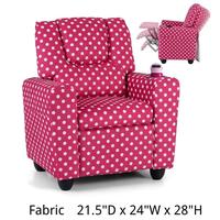 Mini Size Fabric - Red -21.5"D x 24"W x 28"H