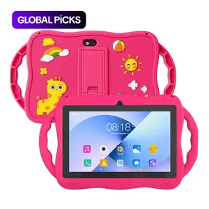 7 Inch Kids Tablet PC Android 13.0 4GB 64GB, Dual Camera 2mp+5mp, WiFi Bluetooth-compatible, Shockproof Case, Parental Control, Ideal Gift, Toddler Tablet, Wireless Tablet #GLOBAL PICKS
