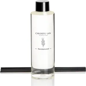 Sandalwood Oil Scented Diffuser Oil 200ml/6.76 fl oz for Home, Scented Oils Diffuser Refill, Diffuser Sticks, Diffuser, Best for Aromatherapy, SPA and Home, 0% Alcohol