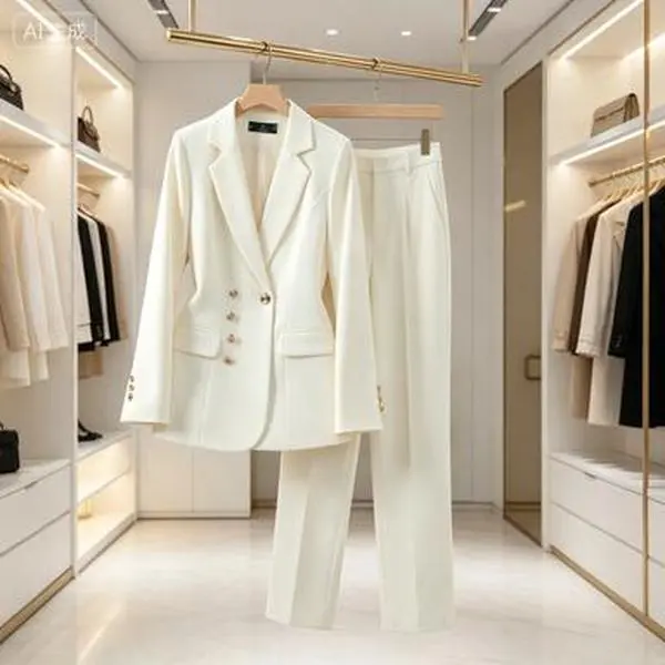 Women’s Elegant Fashion Slim-Fit Executive Business Commuter Work Suit Set