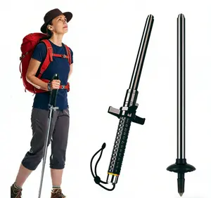 Telescoping Trekking Poles for Hiking, Multifunctional Heavy-Duty Hiking Sticks, Tik Tok Top-Rated for Camping & Outdoor Adventures
