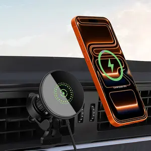 20W Magnetic Car Wireless Charger Fast Charging Air Vent Car Phone Holder for iPhone 17 16 15 14 13 12 Pro Max/Mini/Plus Fast Charging Station