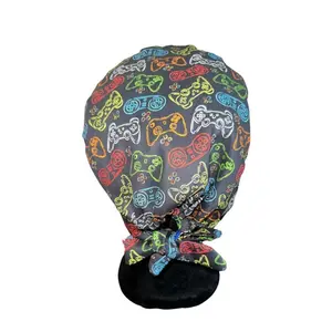 Satin Lined Scrub Cap- Gamer