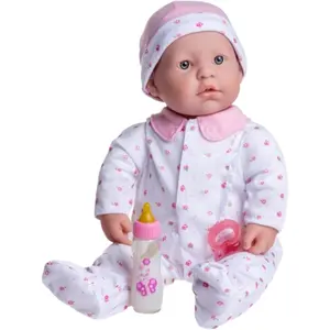 20-inch La Baby Soft Body Doll Washable Gift Set includes Magic Milk Bottle & Pacifier Removable Pink Outfit Perfect for Toddlers and Kids Ages 2+