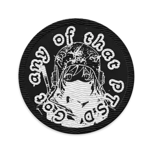 Circular PTSD Meme Patch with 3 Inch Diameter