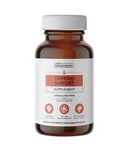 Just Ingredients Thyroid Support Supplement with Vitamin for Healthy Thyroid Function & Metabolic Balance - 30 servings -60 Capsules