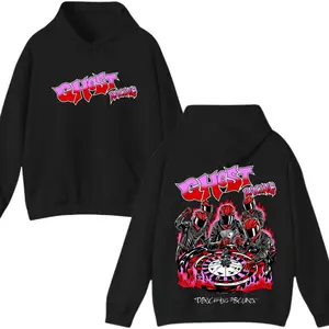 Ghost Racing Graphic Hoodie, Biker Roulette Streetwear Design, Vintage Flame Motorcycle Aesthetic, quiet racing merch, ghost racing hoodie, Unisex Menswear Womenswear Pullover Hoodie