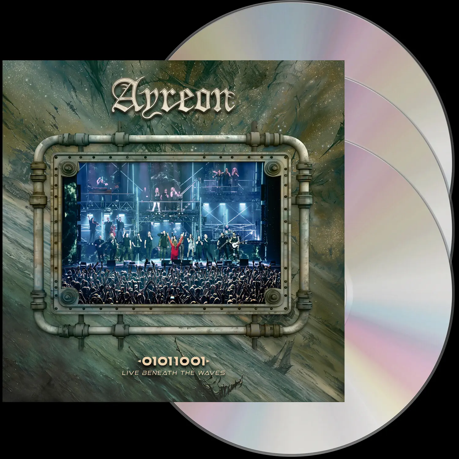Ayreon - 01011001 - Live Beneath the Waves  [COMPACT DISC - CD] Bonus DVD