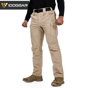 IDOGEAR Men's Water Repellent Ripstop Pants EDC Hiking Pants Outdoors Duty Training 3216
