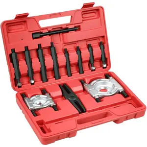 12pcs Bearing Separator Puller Set, Heavy Duty 5 Ton Capacity 2" and 3" Bearings Splitters Puller Kit