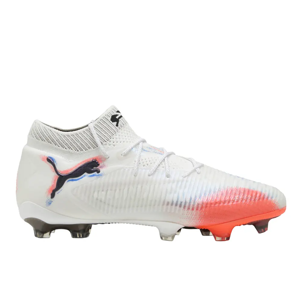 PUMA Mens Future 8 Ultimate Firm Ground Soccer Cleats - White PUMA Mens Future 8 Ultimate Firm Ground Soccer Cleats - White
