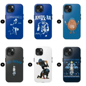 Amon-Ra St. Brown Phone Case, Brown Game Day Phone Case Featuring, Football Protective Accessory Compatible with iPhone X, 11, 12, 13, 14, 15, 16, 17 Series & Galaxy Series