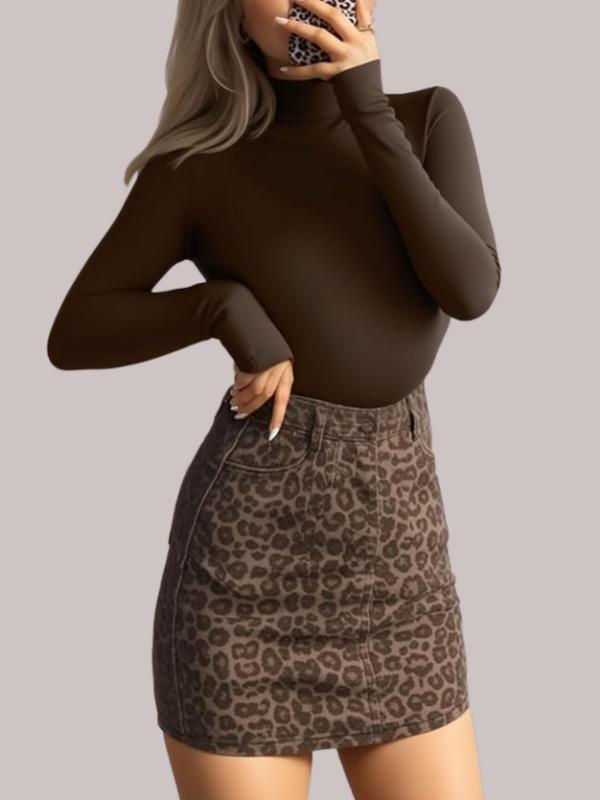 1/3 Counts Women's Plain Turtle Neck Long Sleeve Jumpsuit,Butt Lifting and Tummy Control Bodysuit Jumpsuit,Stylish Thermal Loungewear,Basic Tops,Slim Fit Cute Teen Girls Fall Winter Y2k Clothes 2025,Womenswear，Suitable For Daily Wear，Fashion Outing