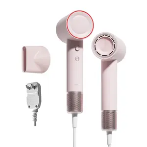 DOCO Lab High-Speed Hair Dryer, 110K RPM Motor, 600 Million Plasma Ions, Thermo Control, 4 Modes, Ultra-Low Noise, Valentine's Day Gift, 3 Color, Luxury Gift Box