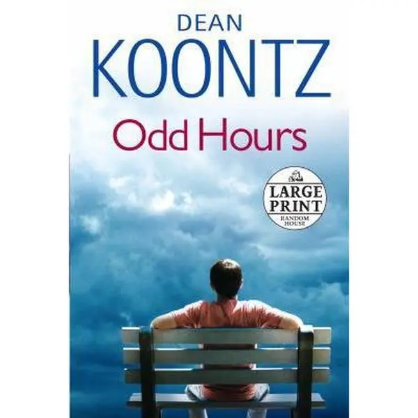 USED Book - Odd Hours (Large Print) by Dean Koontz (Paperback) - english