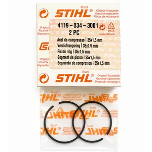 STIHL 4119 034 3001 Piston Ring Set 35x1.5 mm (2 PCS)