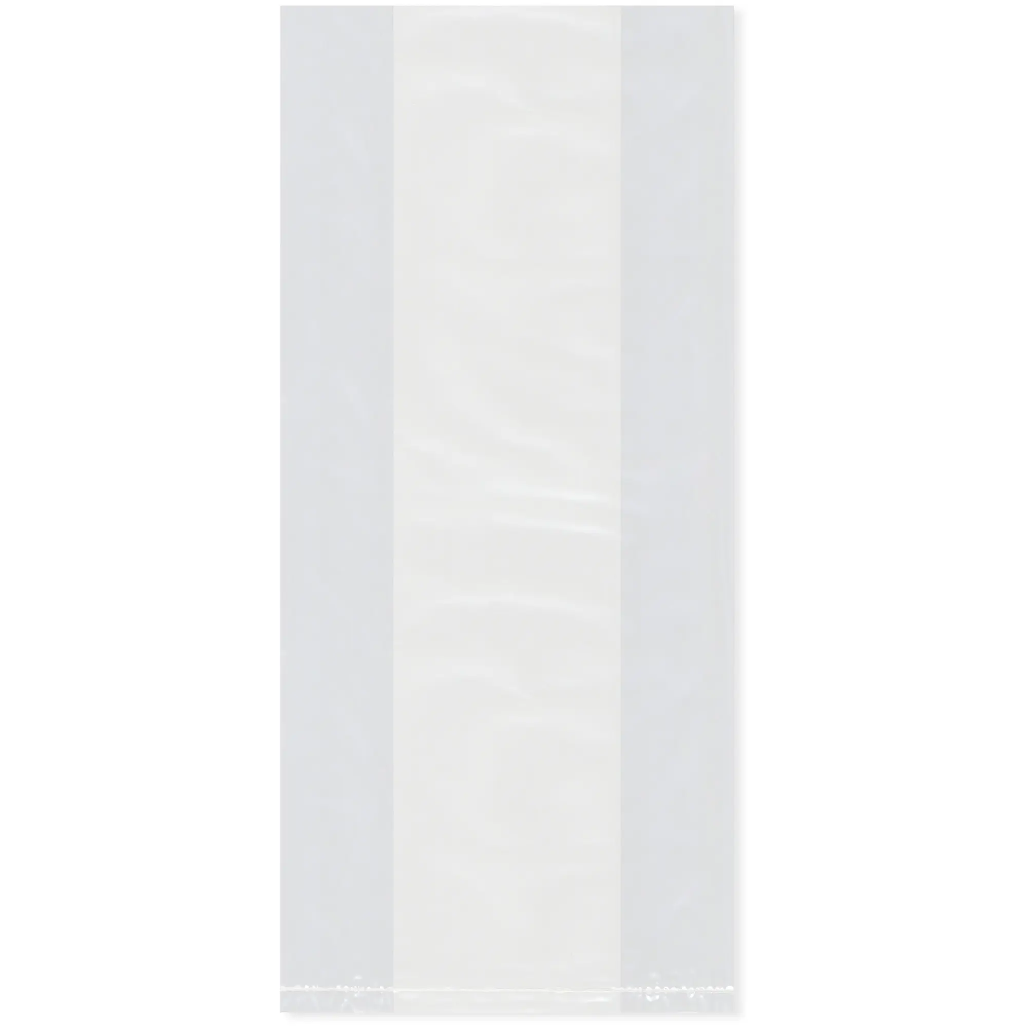 Plymor 6" x 3" x 12" (Pack of 100), 1 Mil Gusseted Plastic Bags