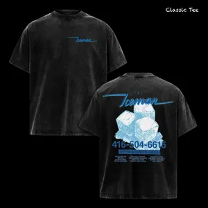 Drake Iceman 2026 Album Graphic Tee, Vintage Hip Hop Rap Shirt, OVO Inspired Merch, Ice Cube Back Print T-Shirt, Y2K Streetwear Oversized Fit, Heavy Cotton Unisex Casual Fan Gift Apparel for Men Women