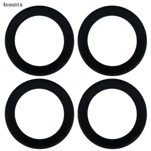 Silicone Saxophone Mute Ring, 4 Counts Soft Silicone Mute Ring, Musical Instrument Accessories for Saxophone, Music Accessories
