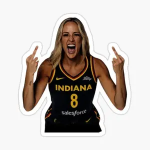 Sophie Cunningham Sticker, Sophie Basketball Point Guard Sticker Magnet, Funny Basketball Fan Decal, Athlete Gift, Waterproof Sports Sticker