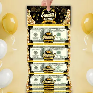 Blue Graduation Surprise Folding Envelope, Graduation Gift, Ceremony Atmosphere Decor, Party Decoration for Friends and Family