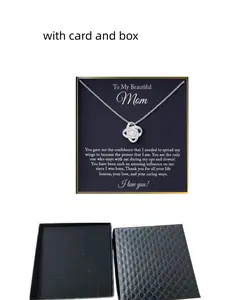 A Diamond Heart Necklace for My Beautiful Mother - Mother's Gift