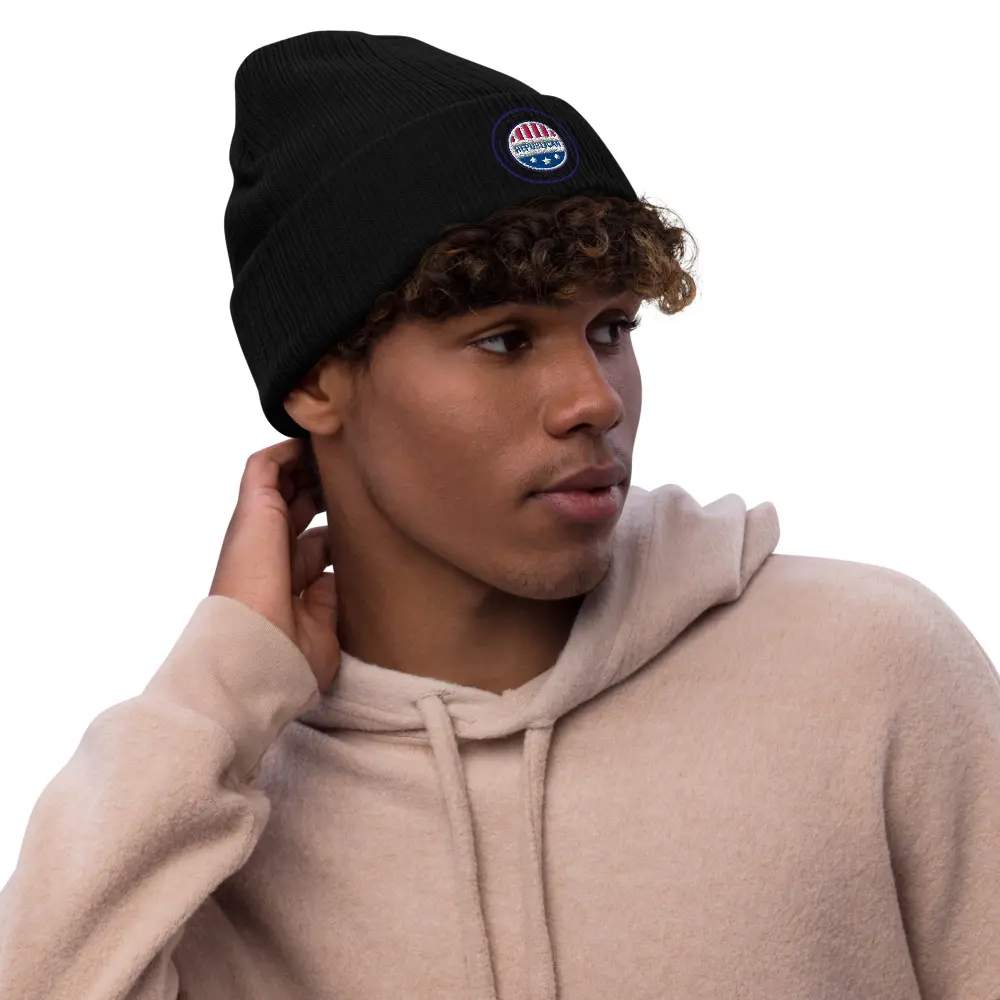 PatchBoy Ribbed knit beanie