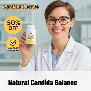 Candida Cleanse 60 Capsules Digestive Renewal 60 Capsules | Gut Health & Colon Support | Daily Wellness Formula for Inner Balance