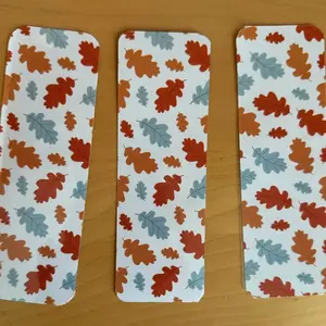 Fall bookmark