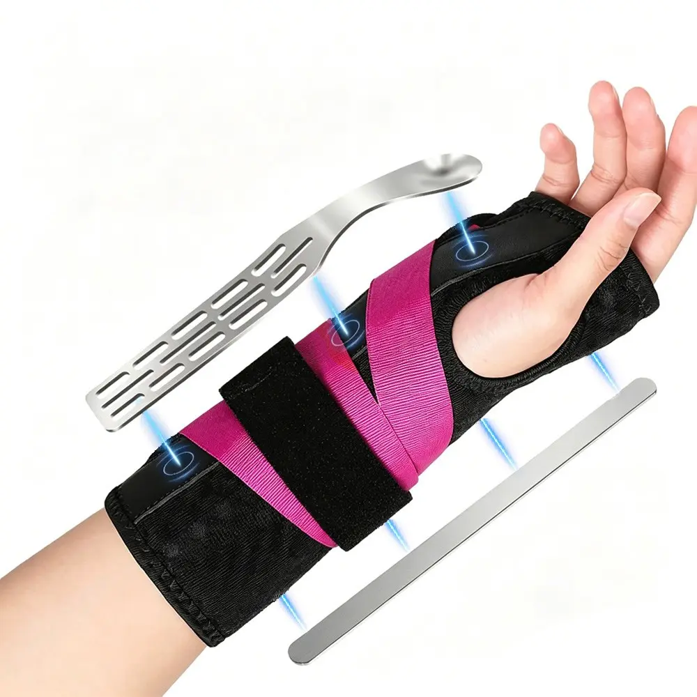 Carpal Tunnel Wrist Brace Night Support, Wrist Brace for Sleeping, Right/left Hand Pain Relief Splint Brace for Women and Men, Comfortable Design for Daily Use, Wrist Wrap