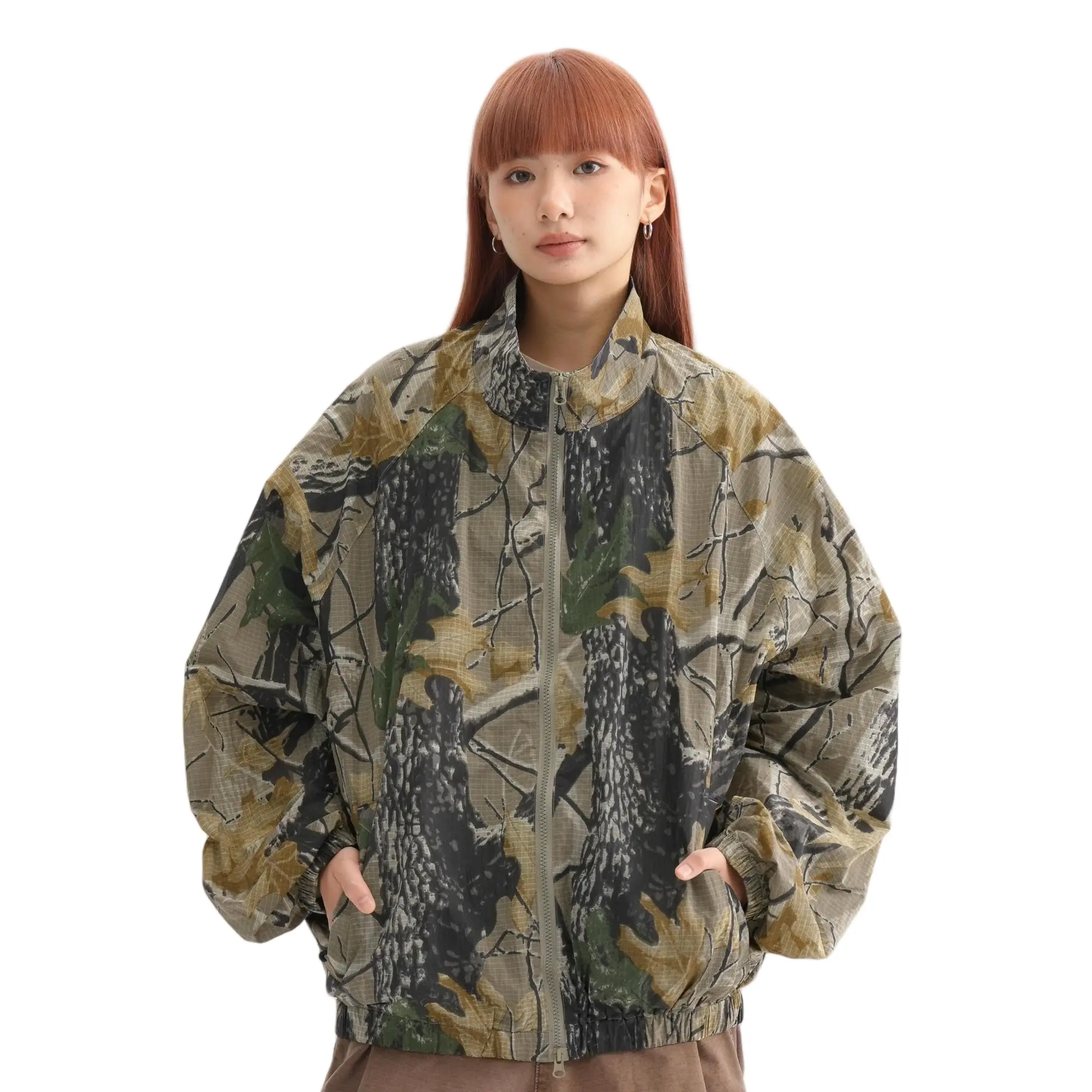 BLACKARMADA Unisex UPF 50+ Sun Protection Camo Tactical Jacket Lightweight Breathable Fishing Hiking Jacket for Outdoor
