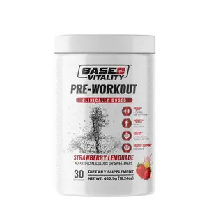 Based Vitality Pre-Workout Strawberry Lemonade