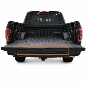 Fit For 2015-20 Ford F150 Tailgate Flexible Step Molding Cover W/ Release Button