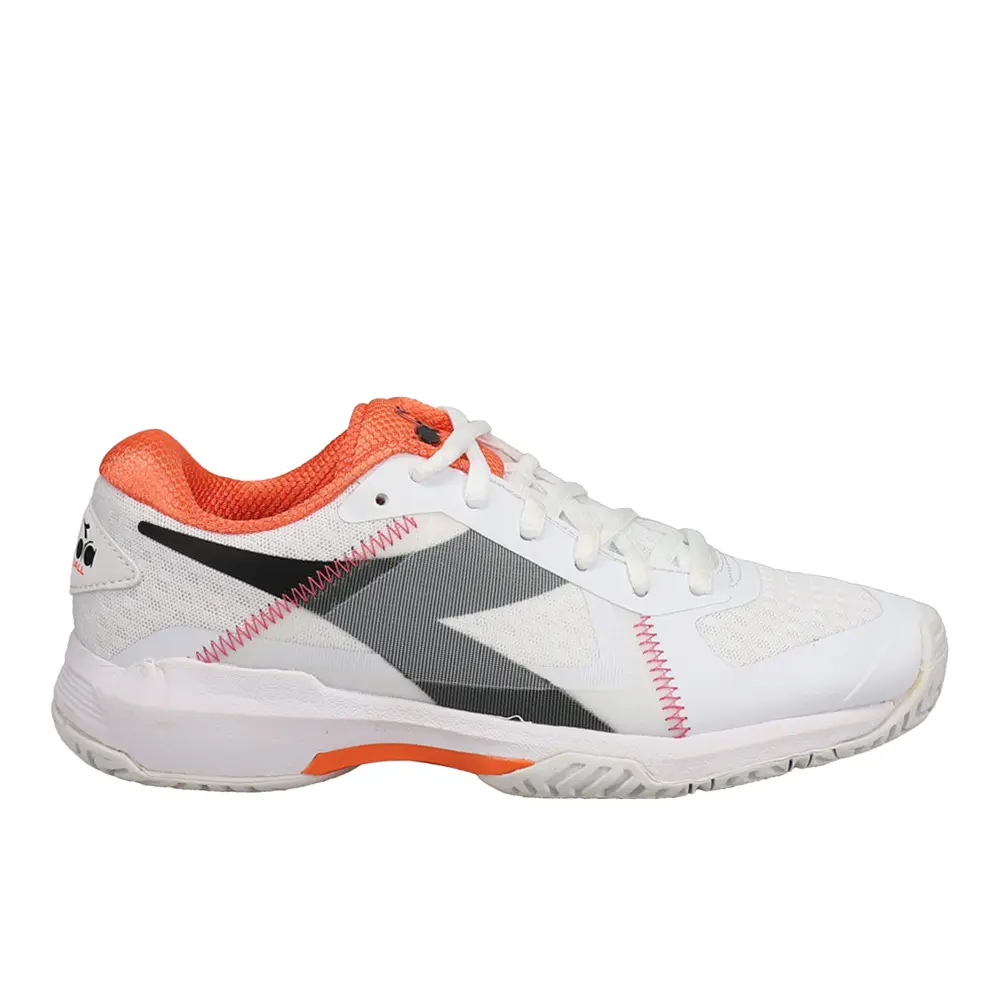 diadora Womens Trofeo Ag Pickleball Pickleball, Tennis Sneakers Shoes - White diadora Womens Trofeo Ag Pickleball Pickleball, Tennis Sneakers Shoes - White