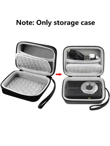 Carrying & Protective Case for Digital Camera, Camera Storage Bag, Minimalist Plain Color Camera Case for Travel, Portable Travel Organizer, Accessories