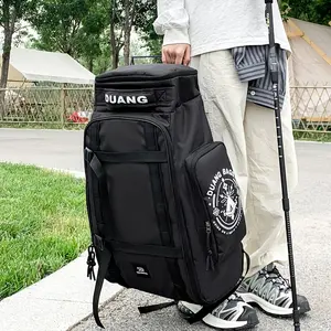 Gift Large Capacity Outdoor Backpack Black Yellow Travel Bag For Men Women Adjustable Strap Laptop Compartment Trolley Sleeve Water-Resistant Nylon Material Street Style for School Outdoor Travel Vacation and Going Out Hand Wash Only