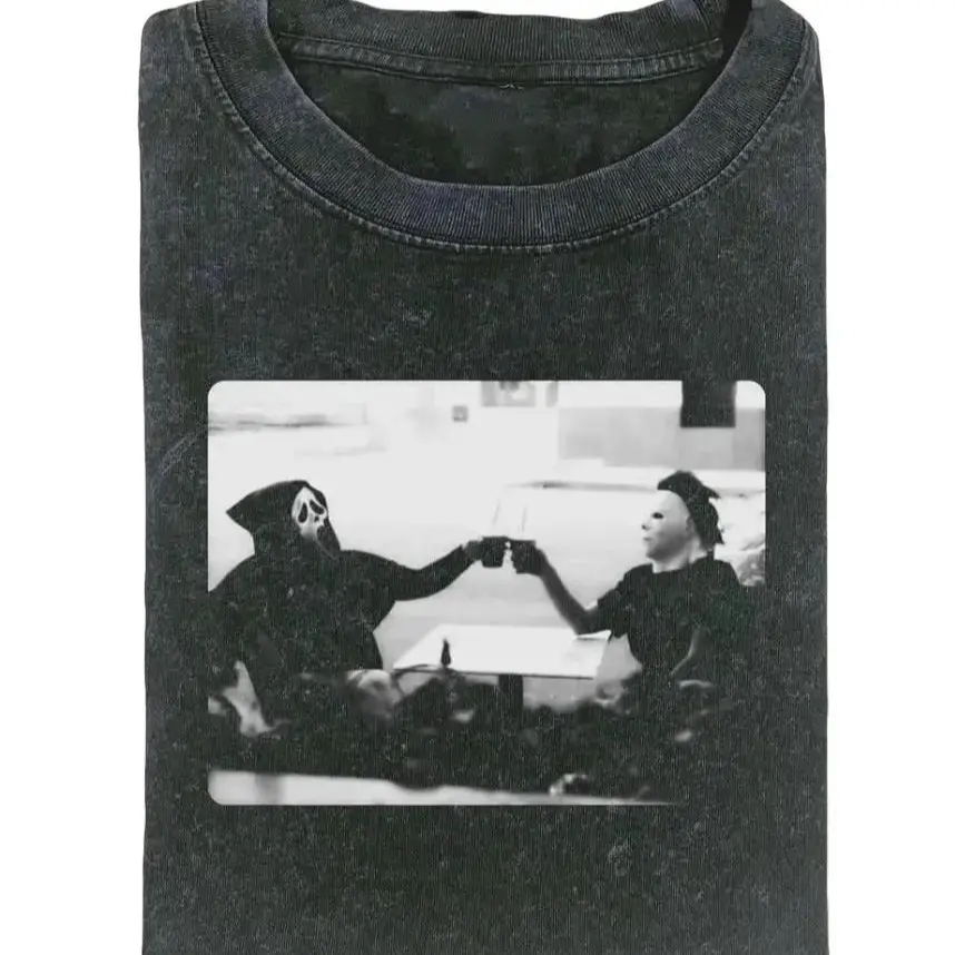HORROR FOR HALLOWEEN DRESS, Graphic T-shirt, Y2K 90s Graphic Shirt, gift for her, him, Womenswear Top, Halloween Shirt