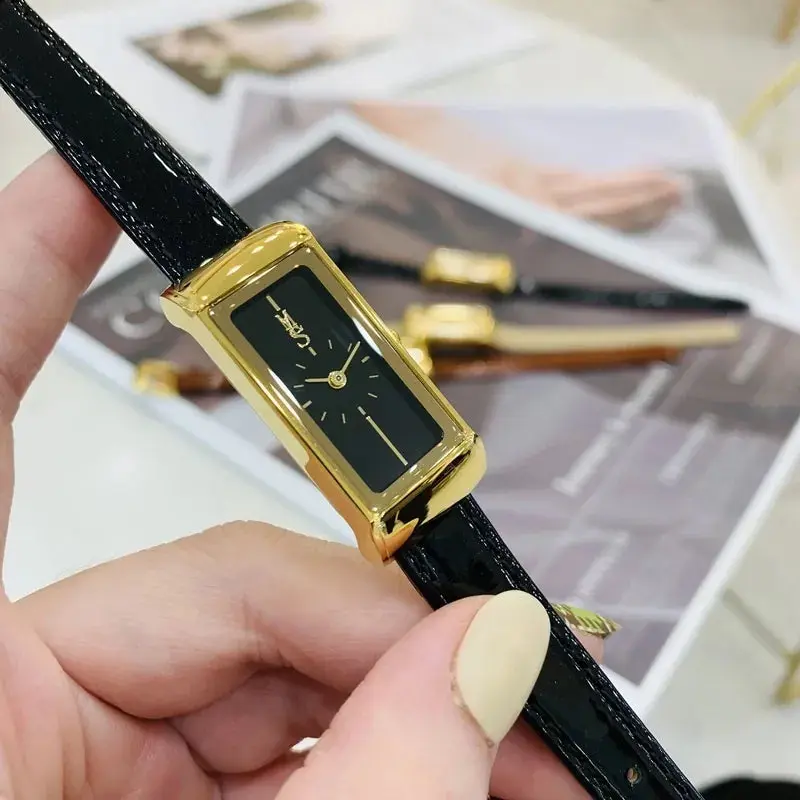 Women's Waterproof Rectangle Quartz Watch – High Quality