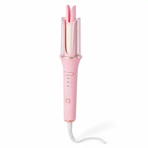 Curling Stick Automatic Hair Curler for Beginners & Women, 2-Way Rotating Curling Iron with Ionic Care, 3 Heat Settings, Damage-Free Styling Tool, Gift Ready, 25mm