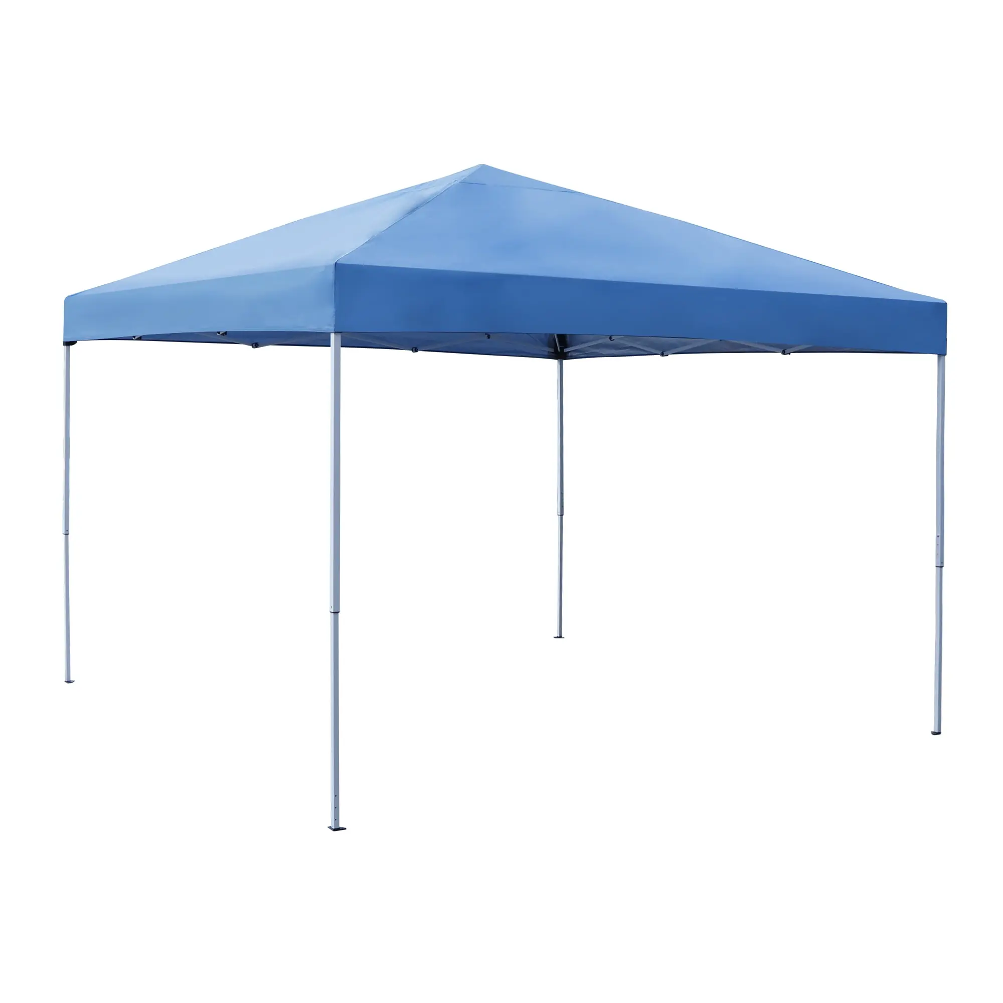 SuperDeal Pop-up Canopy Tent Pre-Assembled 10 x 10ft Foldable Canopy Party Tent Pop-up Canopy Tent Sun Protection Height Adjustable with Casters, Lightweight Canopy, Sunshade Canopy, Steel Frame