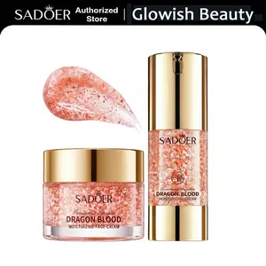 Dragon Blood Extract Face Cream Combo Duo, Delicate Cream Texture, Easy to Apply and Absorb. Gentle Plant-Based Formula Supports Long Lasting Daily Skin Nourishment and All-Day Comfort, Suitable for Home and Travel.