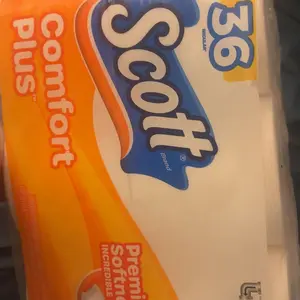 ComfortPlus Toilet Paper 12 Double Rolls 231 Sheets per Roll 1-Ply Septic-Safe 3x Thicker 4x Stronger Softness & Strength