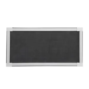 212 MAIN White Aluminum Adjustable Screen - 10x37 in., Pack of 8, Adjustable Room Divider, Freestanding Aluminum Frame for Home Modern Interior