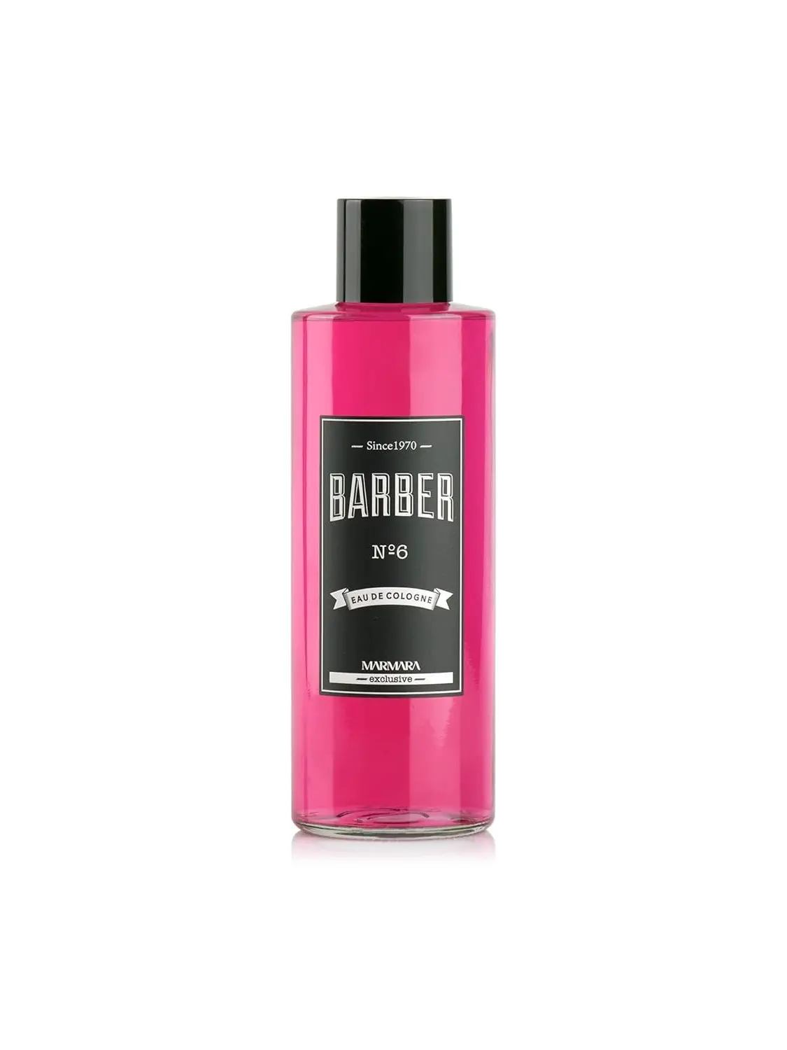 Marmara Barber No.6 Men's Aftershave Cologne - 500ml Beauty Products, Long-Lasting Amber Fresh Scent, Gentle Cleansing Liquid for All Skin Types, Single Item, Permanent Odor
