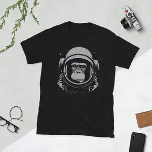 space monkey tee Crew Neck