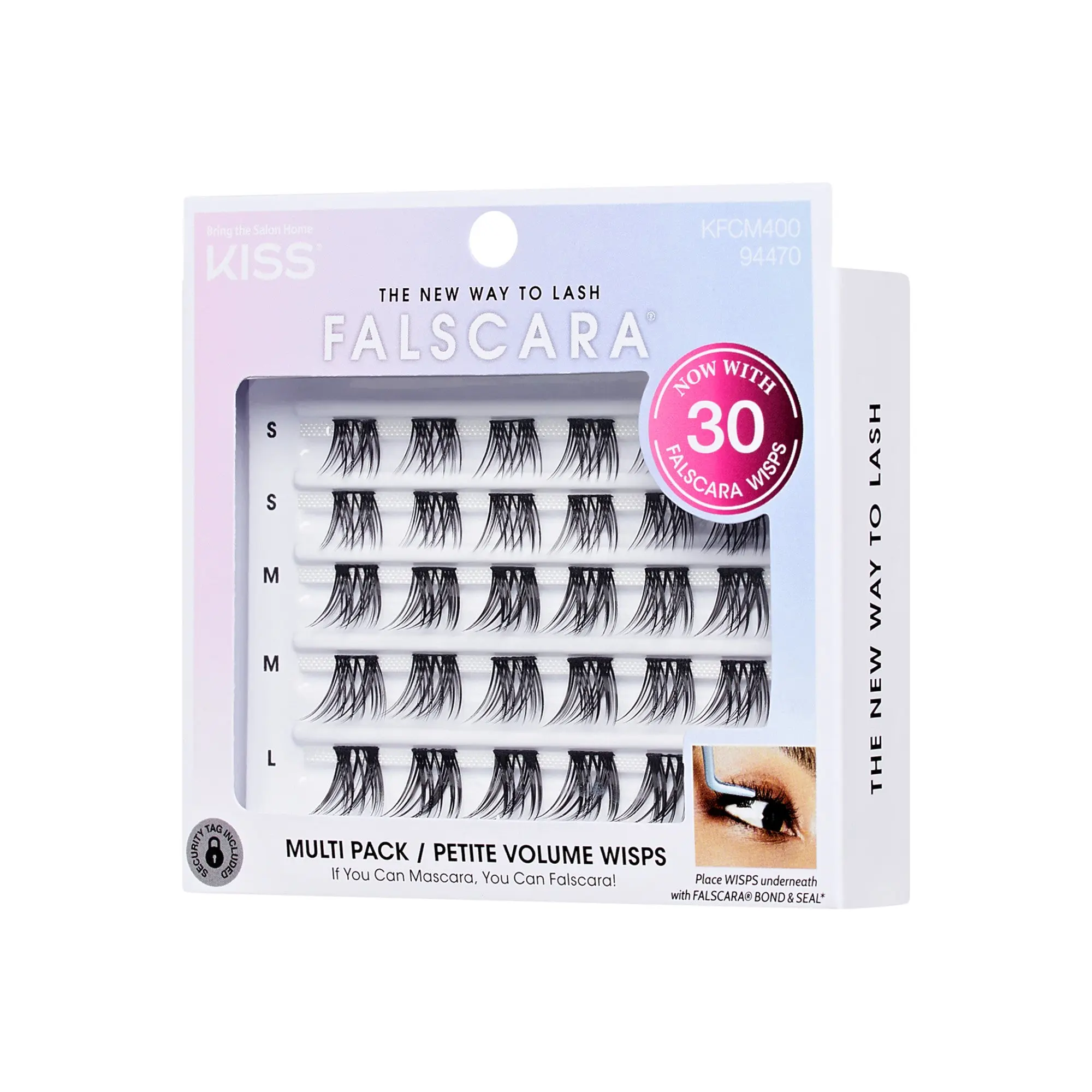 Falscara Wisps Multipack - Petite Volume | DIY False Lash Extensions, Light Glam, Cluster Lash, Wispy Lashes, 30 Wisps, 8mm-12mm Falscara Wisps Multipack - Petite Volume | DIY False Lash Extensions, Light Glam, Cluster Lash, Wispy Lashes, 30 Wisps, 8mm-12mm