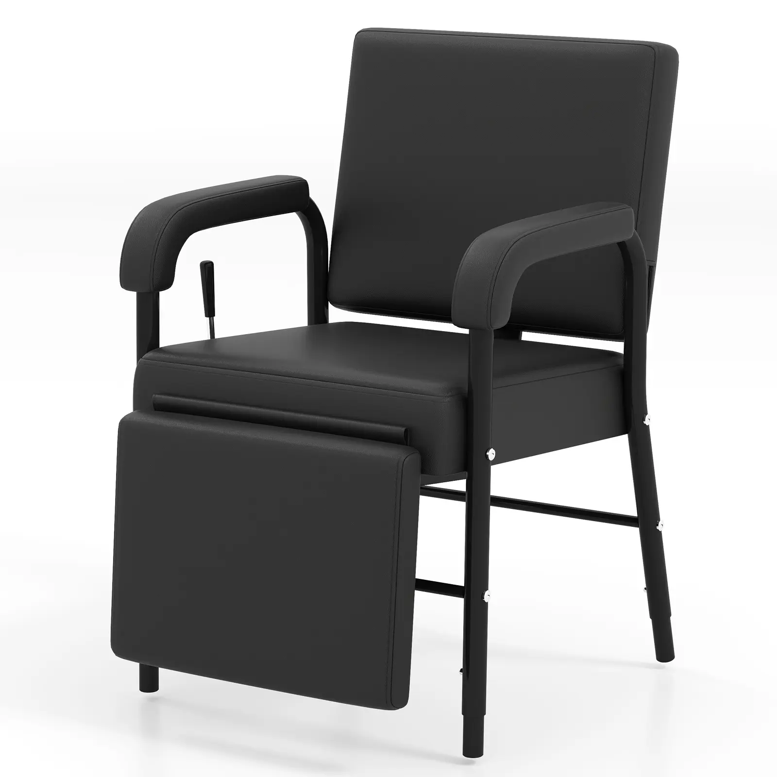 Shampoo Chair Barber Salon Reclining Chair with Leg Support for Hair Stylists Comfortable Salon Spa Beauty Equipment
