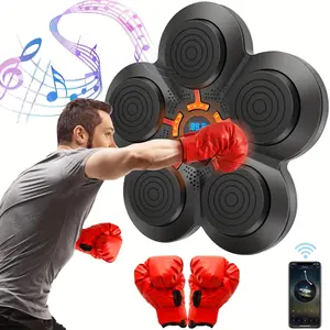 Smart Wireless Music Boxing Machine, Wall-Mounted Boxing Training Punching Equipment