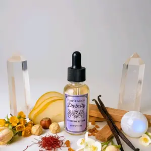 Divinity - 1oz Anointing Elixir oil  infused with Pink Amethyst