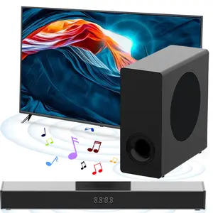 Ultimate Sound Bar, Smart TV Sound Bar with Dolby Atmos, 160W Peak Power Soundbar with Subwoofer, TV Sound Bar with Bass Boost, Home Theater TV Speaker Sound Bars, Ultra-Slim Series